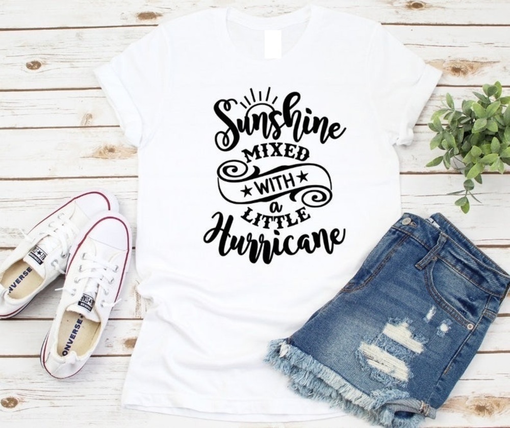 Sunshine With A Mix Of Hurricane Shirt Country Music Tee